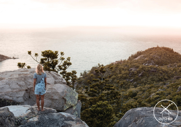 Uitkijken over zee op Magnetic Island