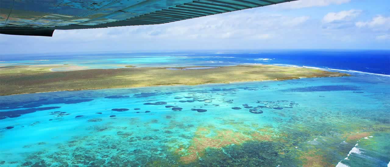 Abrolhos Island Full Day Tour and Scenic Flight departing Kalbarri with Kalbarri Scenic