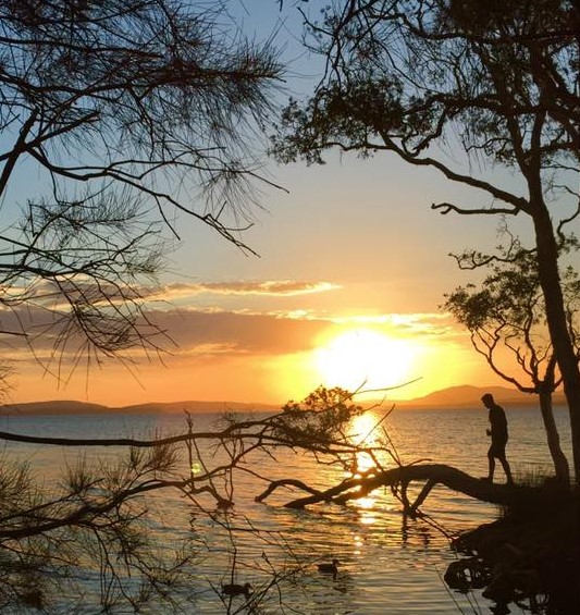 Kamperen bij Hawks Nest