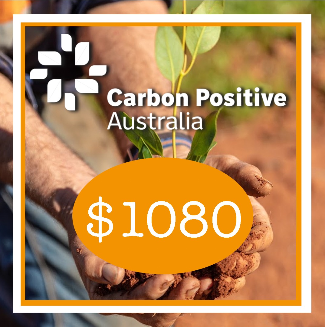 Carbon Positive Australia Donation 2023 Dutchies Travel