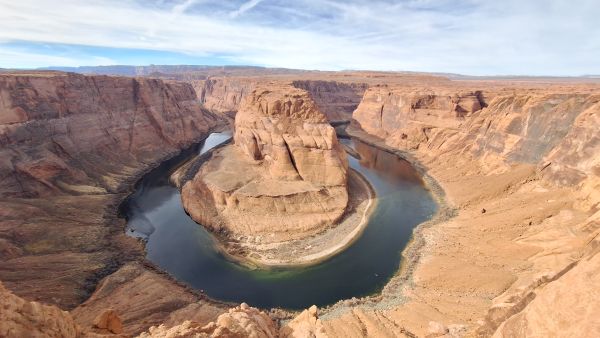 Horseshoe Bend roadtrip door West Amerika