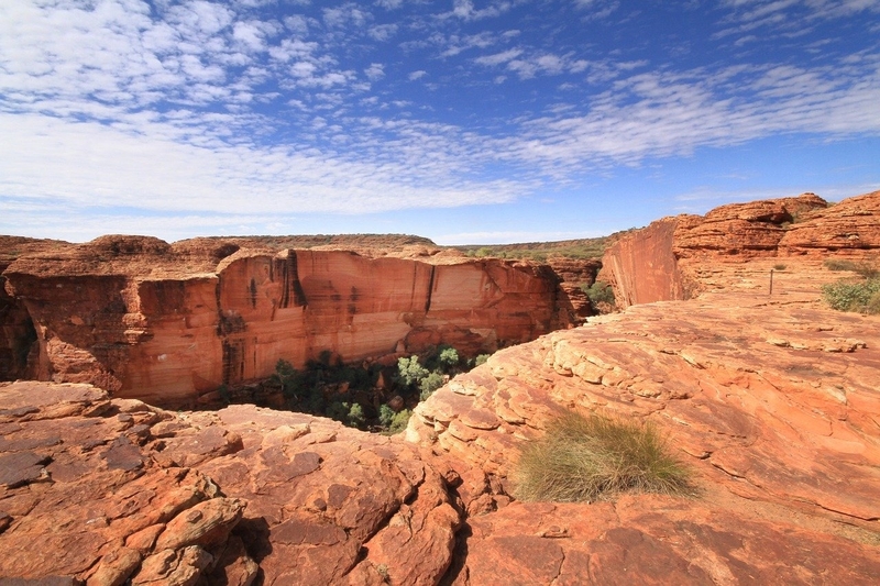 Kings Canyon uitzicht over de kliffen