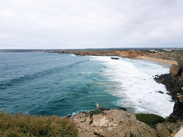 Sagres, uitzicht over de kust en de zee