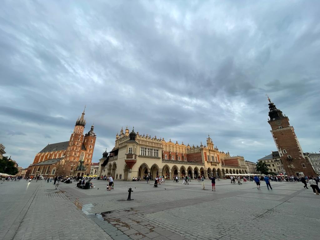 Grote plein in Krakau