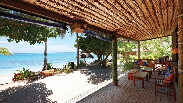 Blue Lagoon resort op de Yasawa eilanden in Fiji