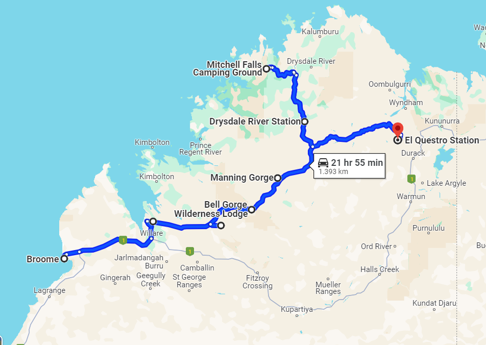 Roadtrip Gibb River Road Australie